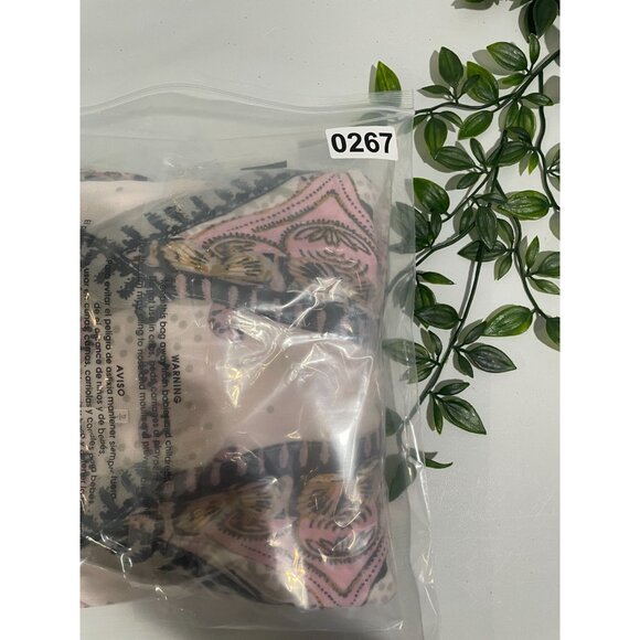 Free People Women’s L Tunic Top Mini Dress Steal The Sun Print Light Pink Boho - Picture 13 of 15